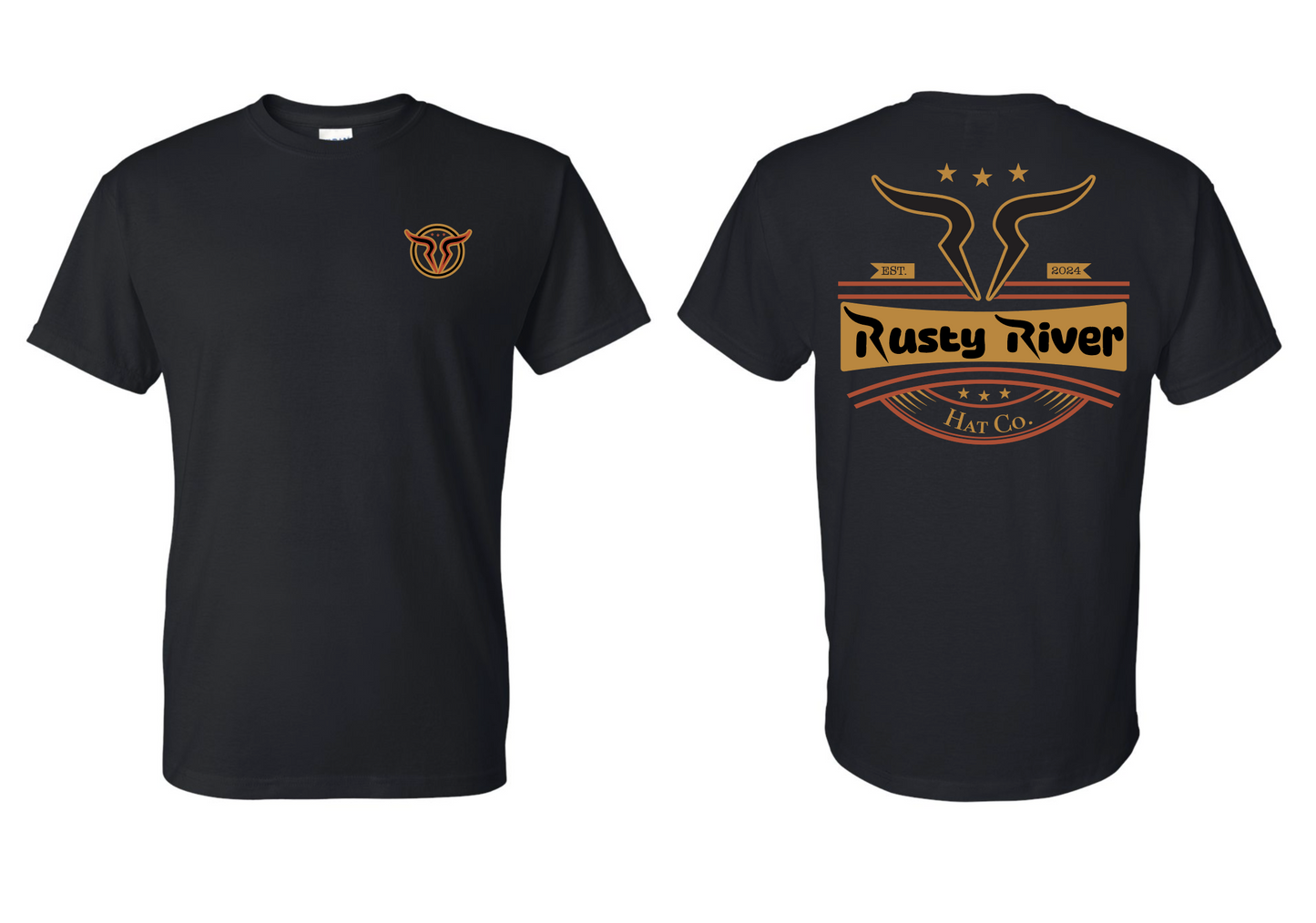 Black RR Logo Shirt